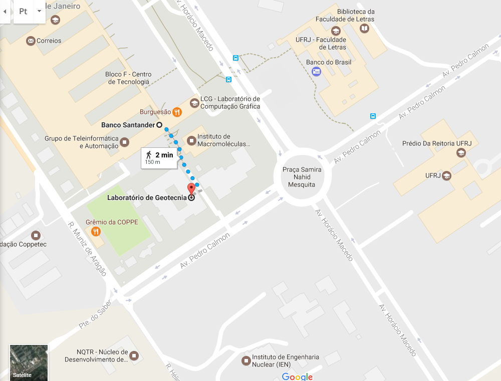 mapa DAE
